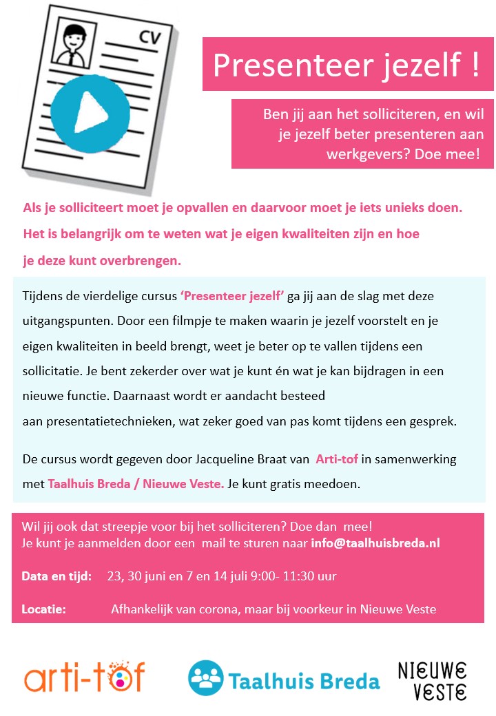 Presenteer jezelf